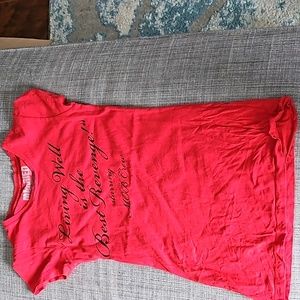 COPY - Married to the Mob Red Tshirt